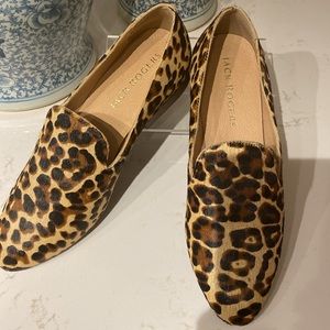 NWOT Jack Rogers Haircalf Leopard Loafer
